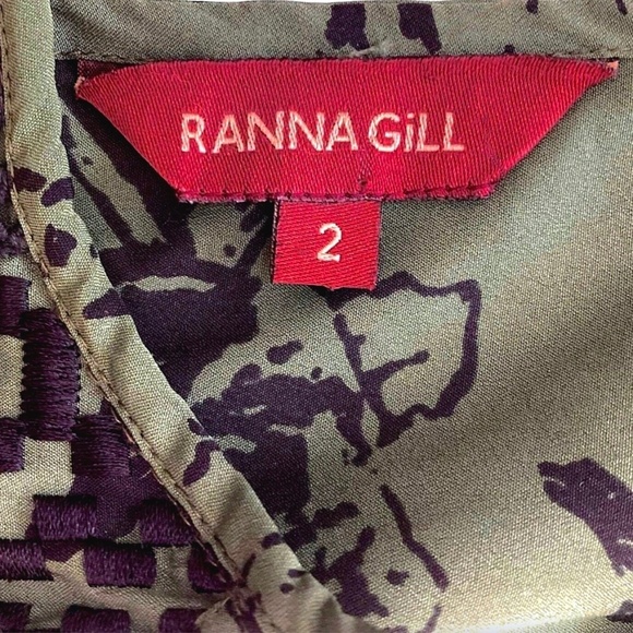 ANTHROPOLOGIE Ranna Gill Herbaliste Green Halter Maxi Dress - Picture 7 of 14